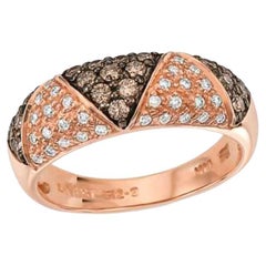 Grand Sample Sale Ring featuring Chocolate Diamonds , Vanilla Diamonds