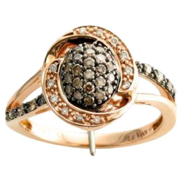 Grand Sample Sale Ring Featuring Chocolate Diamonds, Vanilla Diamonds ...