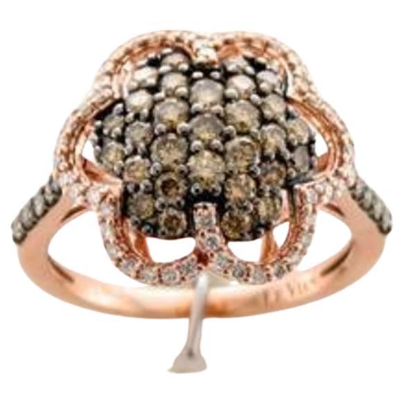 Grand Sample Sale Ring featuring Chocolate Diamonds , Vanilla Diamonds set 