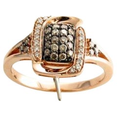 Grand Sample Sale Ring featuring Chocolate Diamonds , Vanilla Diamonds set  