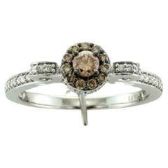 Grand Sample Sale Ring Featuring Chocolate Diamonds, Vanilla Diamonds Set