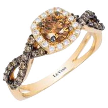 Grand Sample Sale Ring Featuring Chocolate Diamonds, Vanilla Diamonds Set For Sale