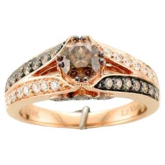 Grand Sample Sale Ring Featuring Chocolate Diamonds, Vanilla Diamonds Set