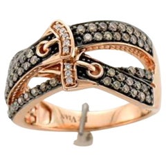 Grand Sample Sale Ring Featuring Chocolate Diamonds, Vanilla Diamonds Set