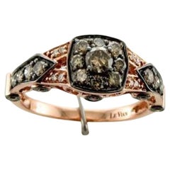 Grand Sample Sale Ring Featuring Chocolate Diamonds, Vanilla Diamonds Set