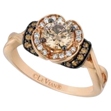 Grand Sample Sale Ring Featuring Chocolate Diamonds, Vanilla Diamonds Set