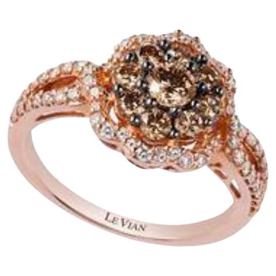 Grand Sample Sale Ring featuring Chocolate Diamonds , Vanilla Diamonds set in