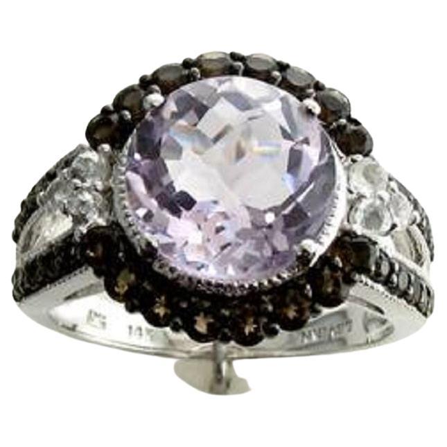 Grand Sample Sale Ring featuring Cotton Candy Amethyst Chocolate