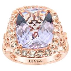 Grand Sample Sale Ring Featuring Cotton Candy Amethyst, Vanilla Topaz Set