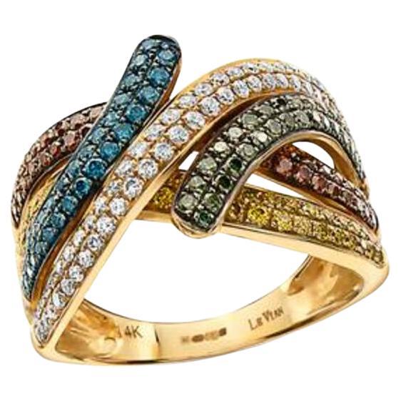 Grand Sample Sale Ring featuring Goldenberry Diamonds , Fancy Diamonds