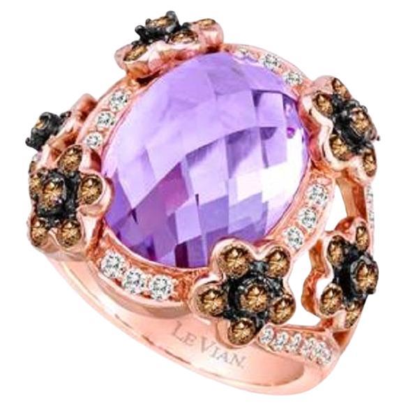 Grand Sample Sale Ring Featuring Grape Amethyst, Vanilla Topaz For Sale