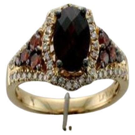 Grand Sample Sale Ring Featuring Raspberry Rhodolite Cherryberry Diamonds For Sale