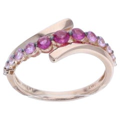Grand Sample Sale Ring featuring Strawberry Ombré
