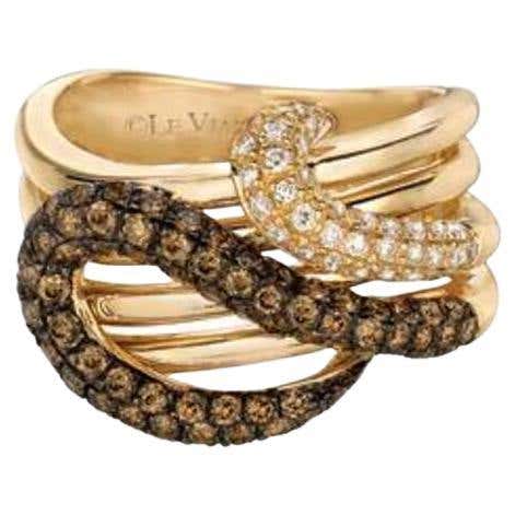 Grand Sample Sale Ring featuring Vanilla Diamonds , Chocolate Diamonds ...