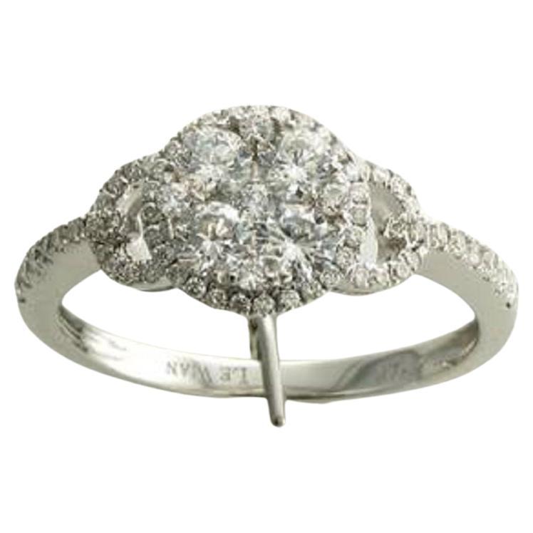 Grand Sample Sale Ring Featuring Vanilla Diamonds Set in 14K Vanilla