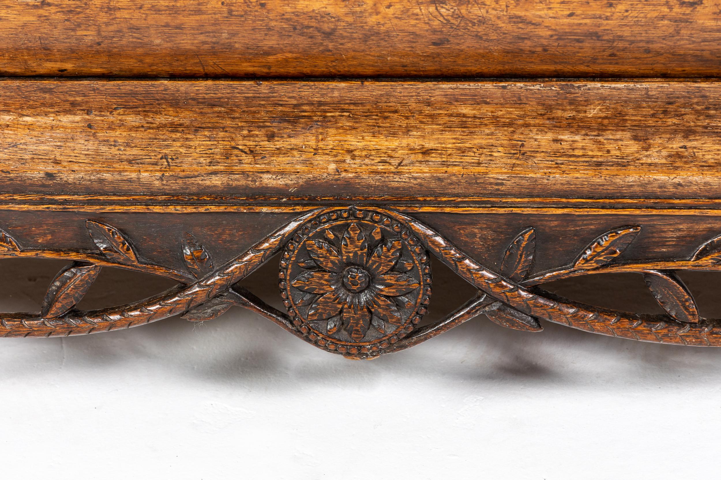 Grand Scale 18th Century Dutch Rococo Oak Bombé Armoire 4