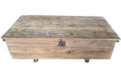 Grand Scale 18th Century Spanish Sacristy Trunk