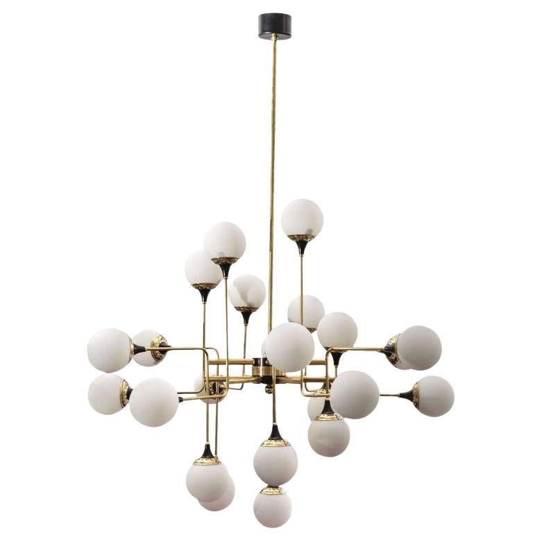 Grand Scale Chandelier by Le Lampade 