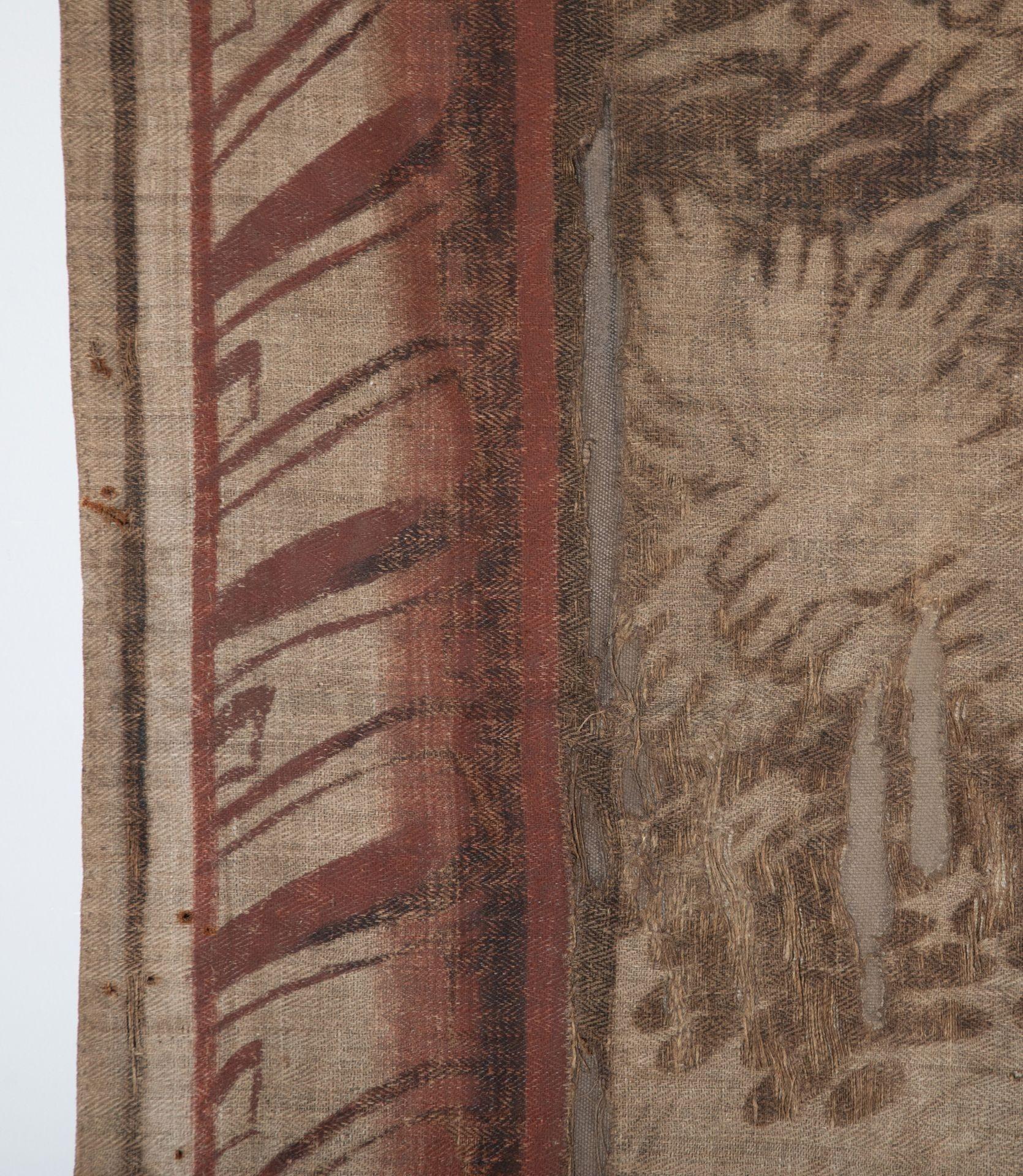 Tenture de Toile peinte flamande du 18ème siècle à grande échelle en vente 12