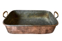 Grand Scale French 18th Century Copper Pan