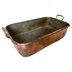 Grand Scale French 18th Century Copper Pan