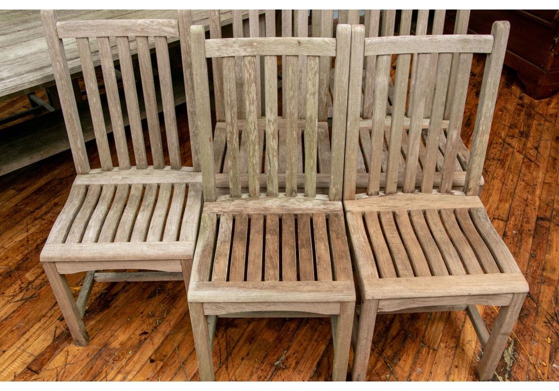 Grand Scale Kingsley Bate Teak Table with 14 Chairs 4