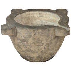 Grand Scale Mid-19th Century French Mortar
