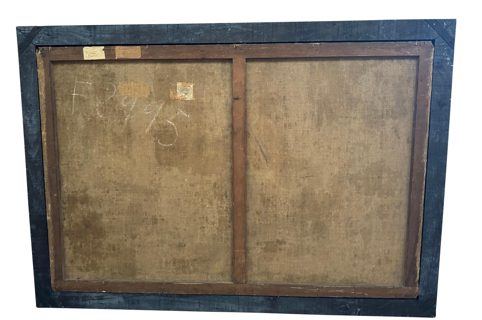 Grand Scale Spanish 17th Century Oil Painting For Sale 8