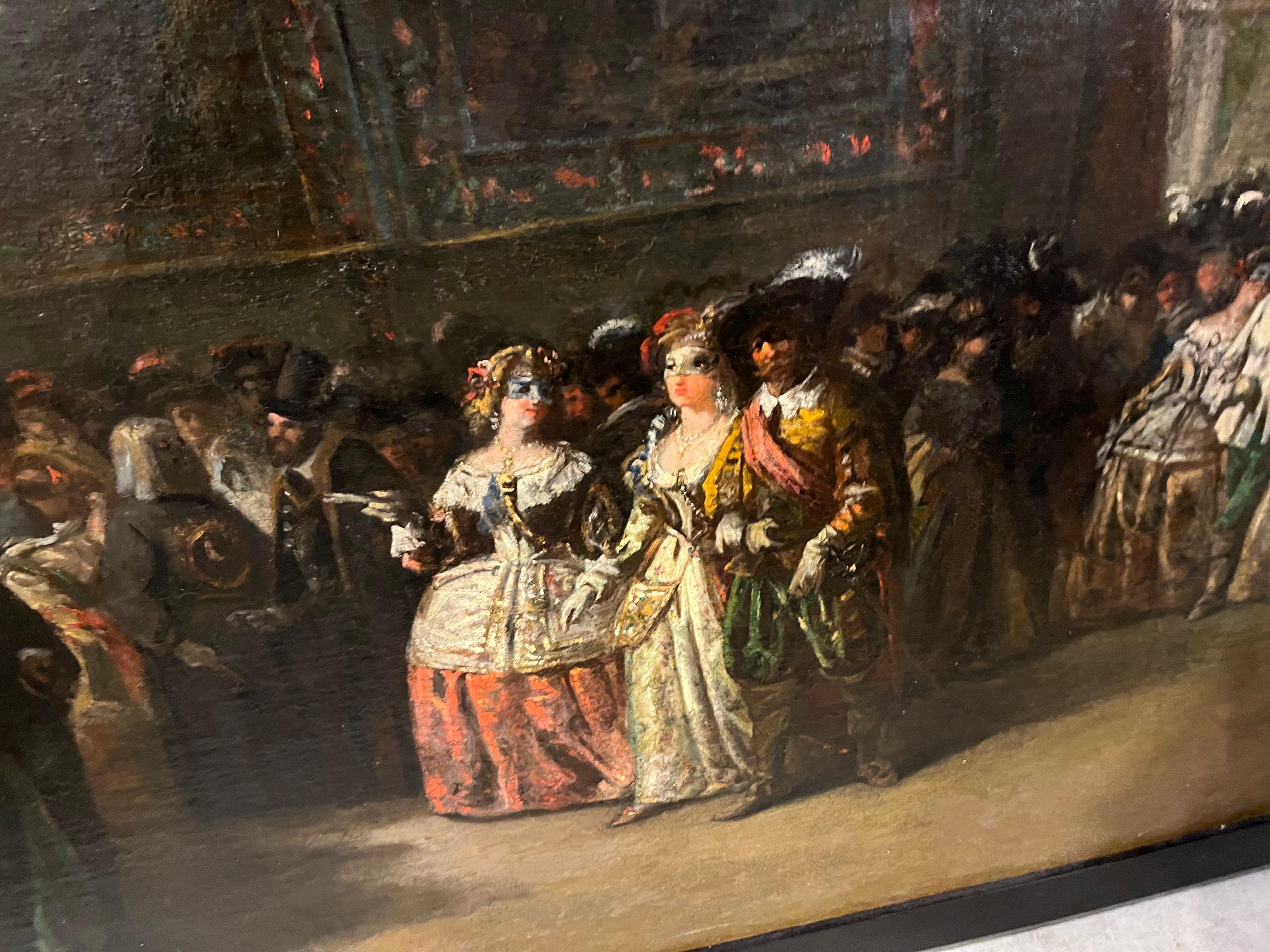 Grand Scale Spanish 17th Century Oil Painting For Sale 1