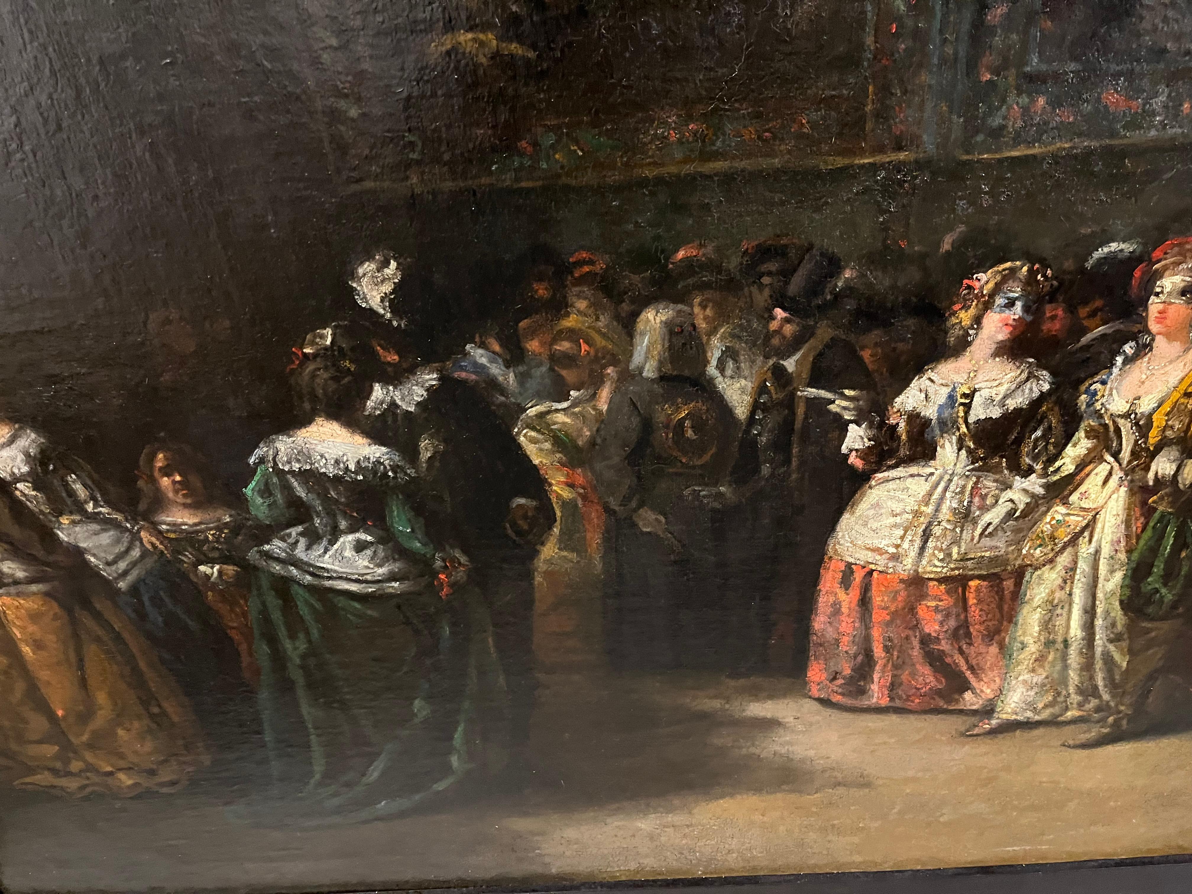 Grand Scale Spanish 17th Century Oil Painting For Sale 2