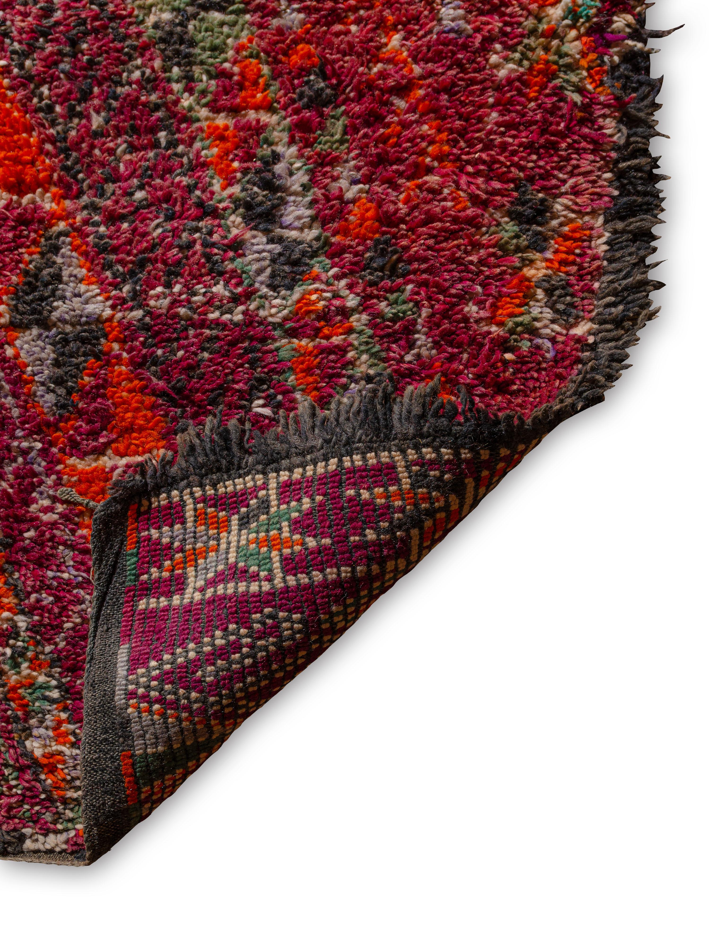 20th Century Grand Scale Vintage Moroccan Beni M'Tir Carpet Curated By Breuckelen Berber For Sale