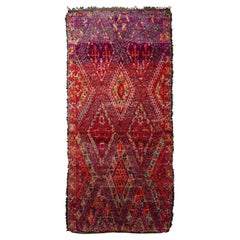 Grand Scale Vintage marokkanischen Beni M'Tir Teppich Curated By Breuckelen Berber