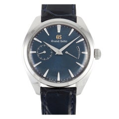Grand Seiko Elegance Blue Dial Watch SBGK005