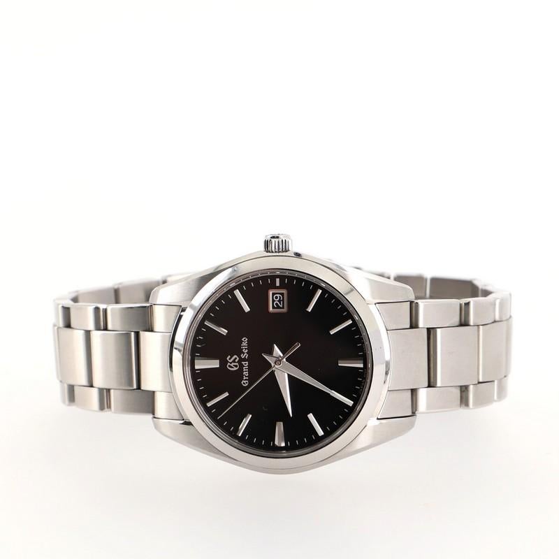 Grand Seiko Grand Seiko Heritage Collection Quartz Stainless Steel Watch 37 In Good Condition In New York, NY