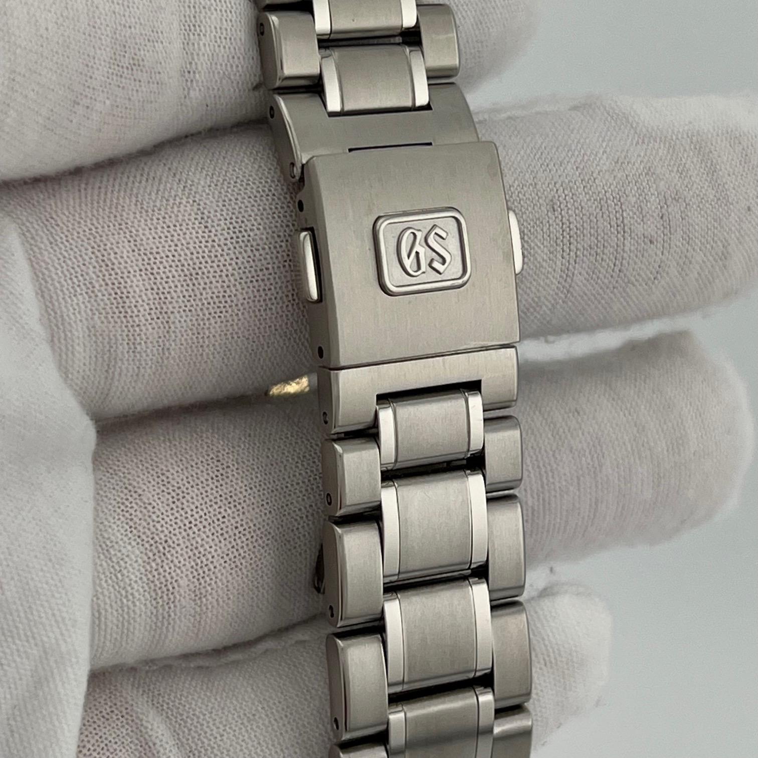 Grand Seiko Heritage Collection Shunbun Pink Spring Drive SBGA413 40mm Box Papier im Angebot 6