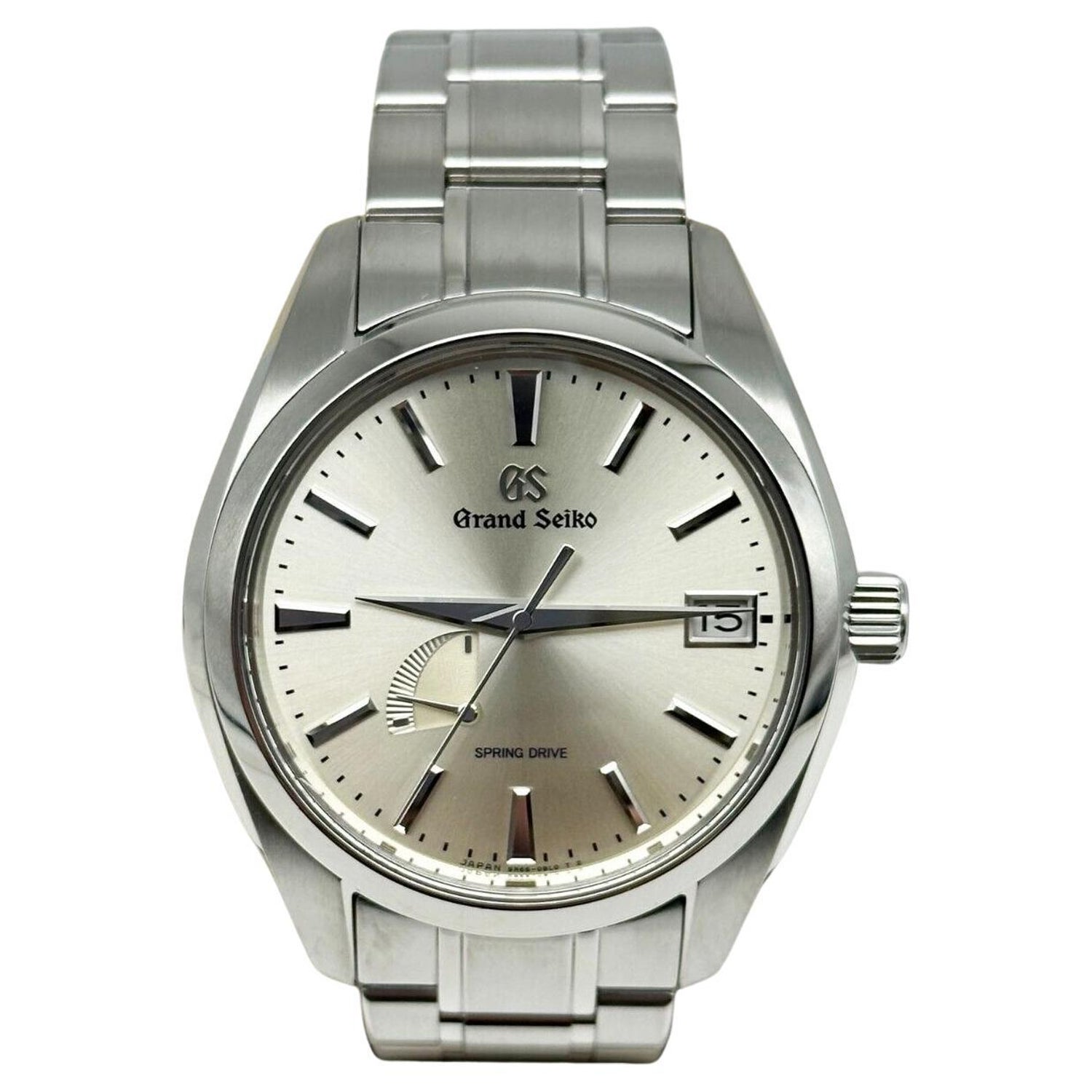 Grand Seiko The Deep Snow of Winter SBGA415 Men's Watch in Titanium For  Sale at 1stDibs