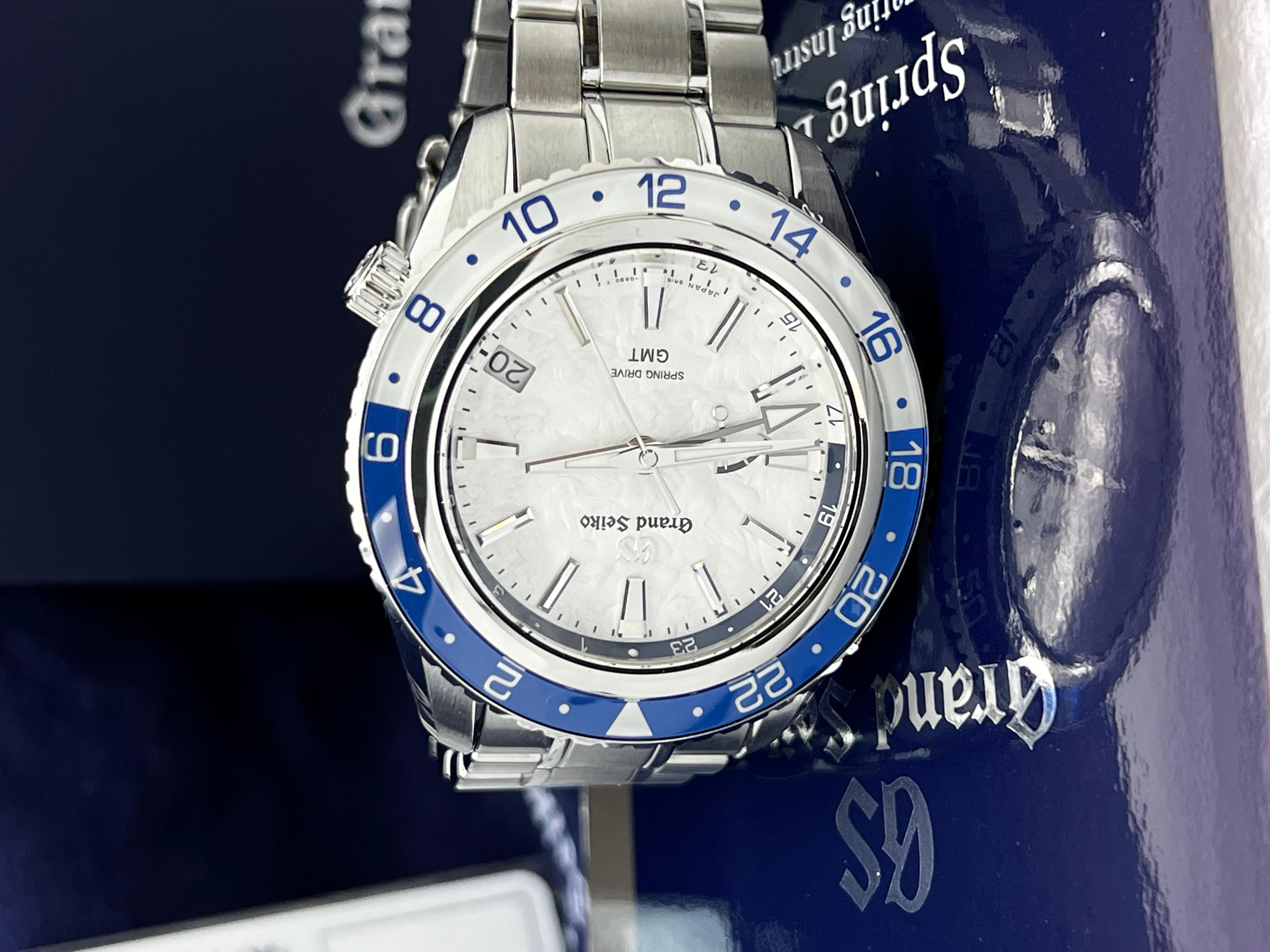 Grand Seiko SBGE275 Sport Kollektion Spring Drive Edelstahl 44mm Box Papier 1