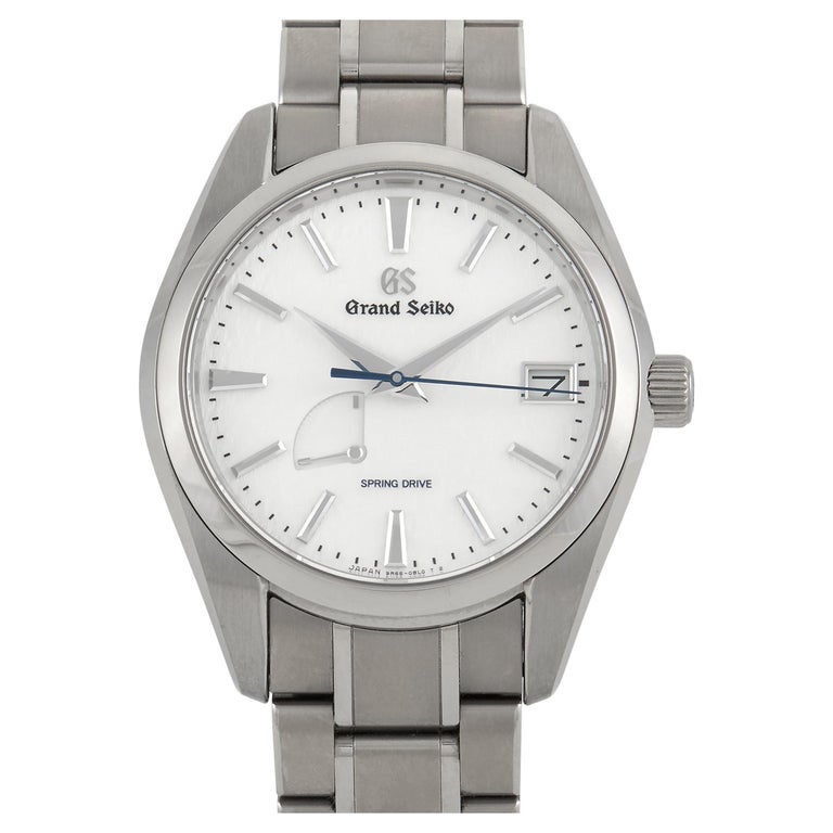 Grand Seiko Snowflake Spring Drive Watch Sbga211 For Sale At 1stdibs