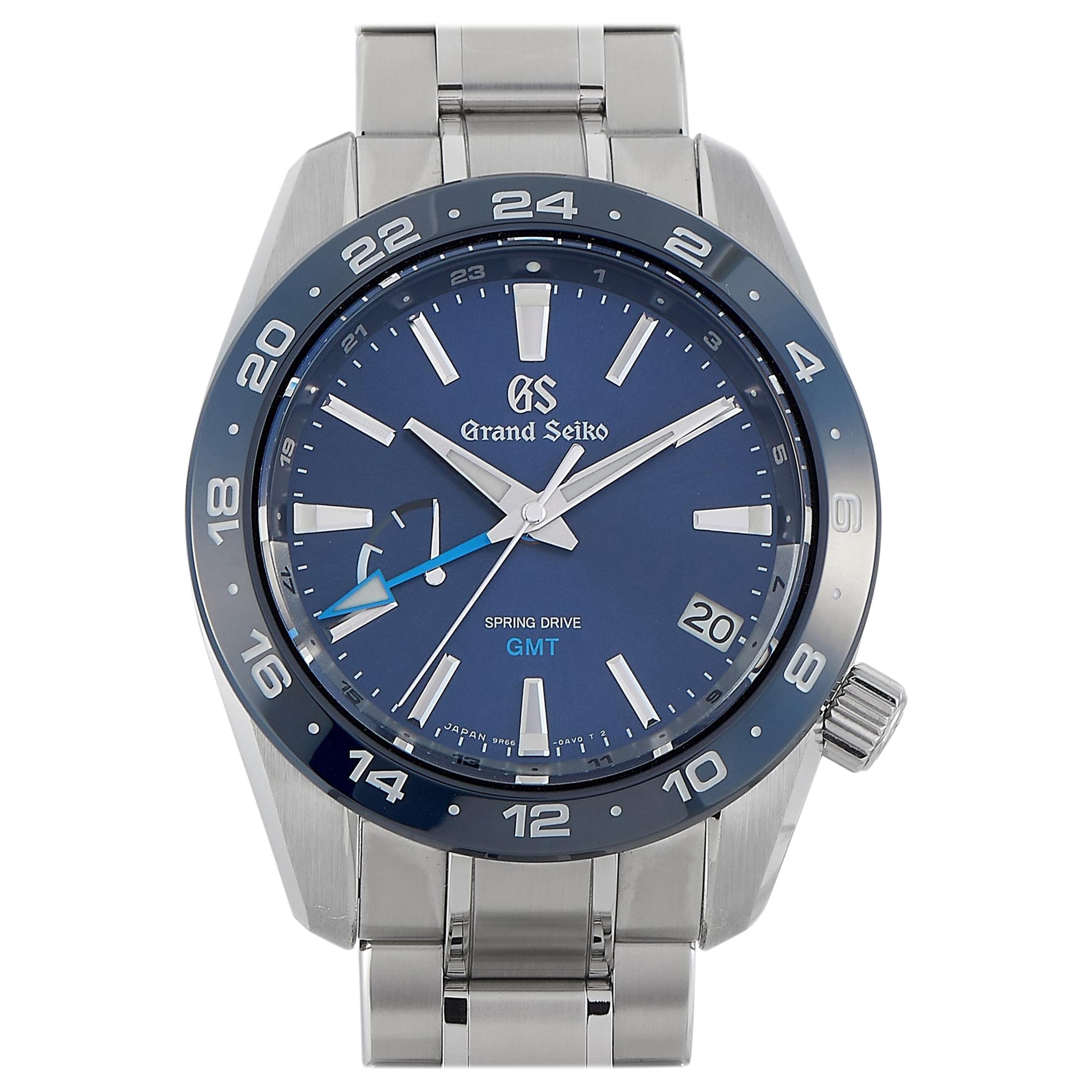 Grand Seiko Sport Collection Spring Drive GMT Watch SBGE255