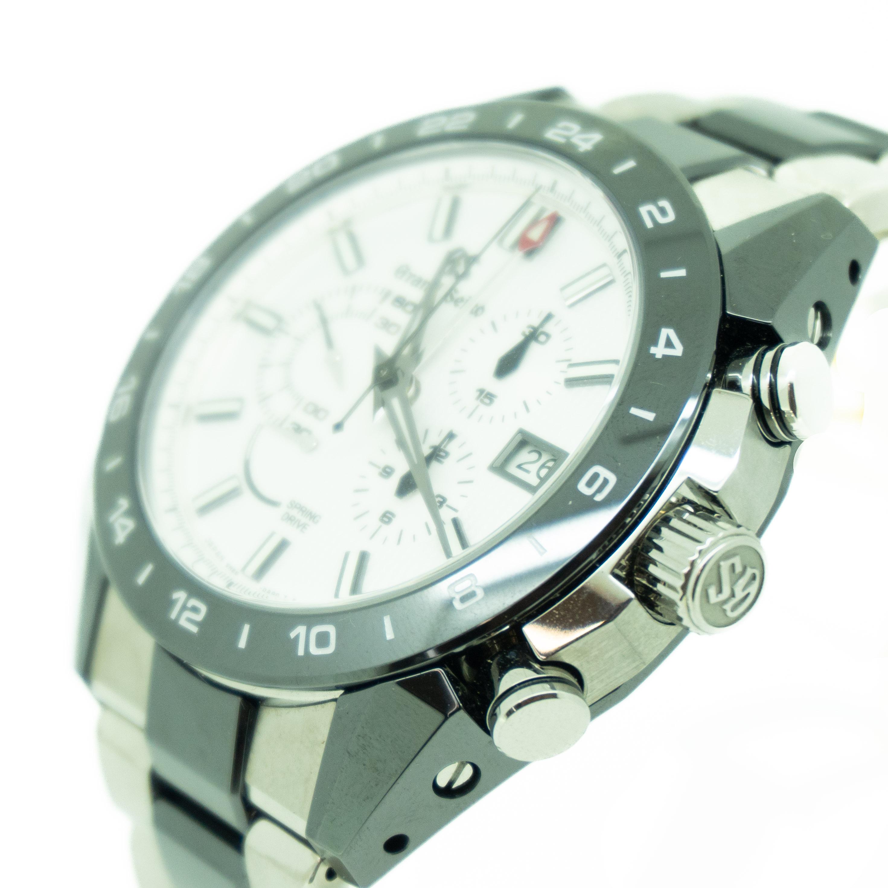 Grand Seiko Spring Drive In Excellent Condition In Oyster Bay, NY