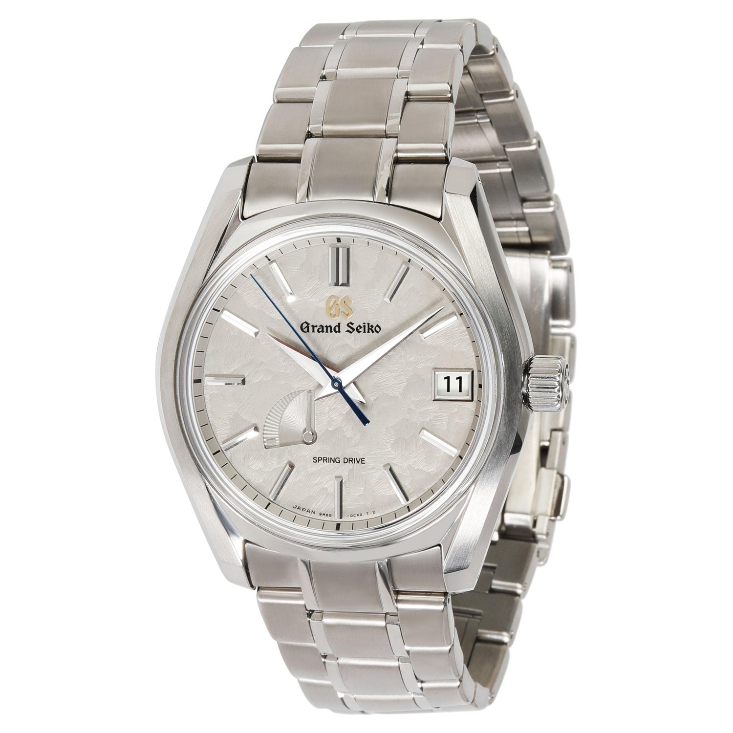 Grand Seiko The Deep Snow of Winter SBGA415 Men's Watch in Titanium For  Sale at 1stDibs