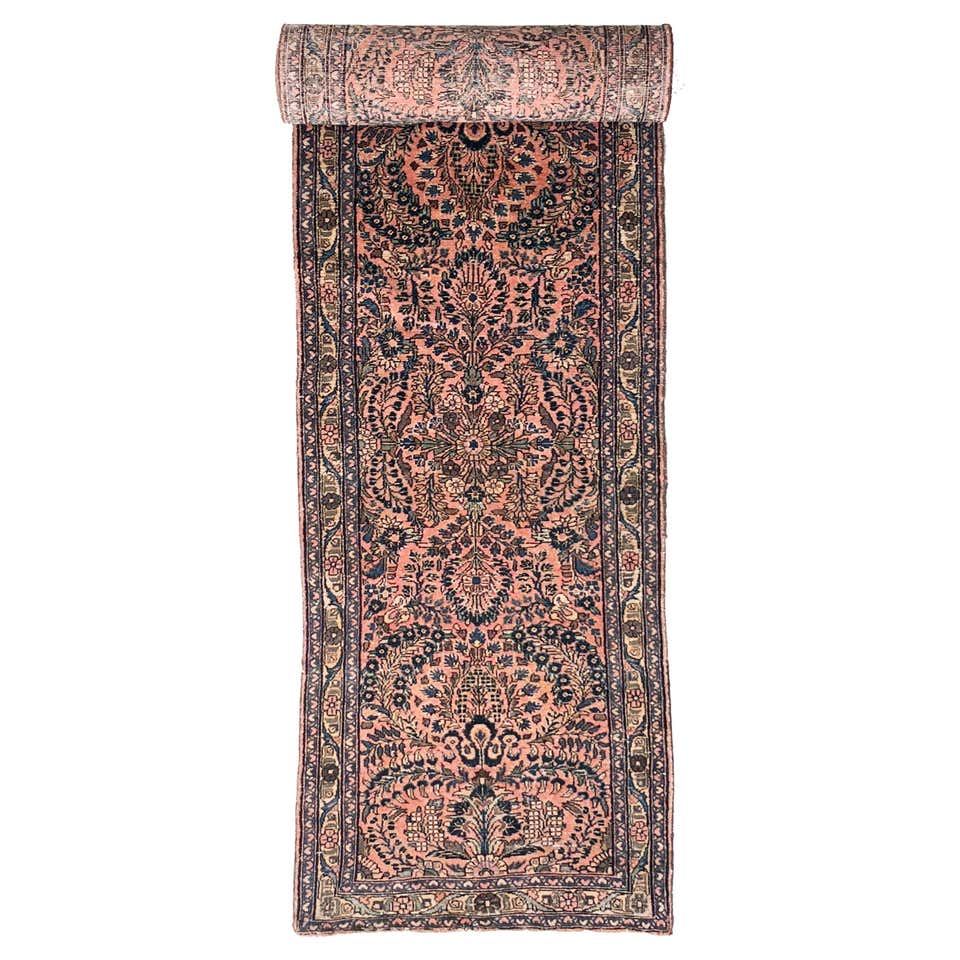 Oriental Runner Rug, Handmade Long Hallway Carpet / Stairway Rug For ...