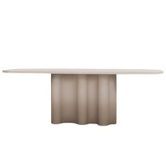 Organic Form, Gardient Neutral Cozy Grand Table One of a Kind by MANUFACTURE XXI