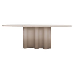 Organic Form, Gardient Neutral Cozy Grand Table One of a Kind by MANUFACTURE XXI