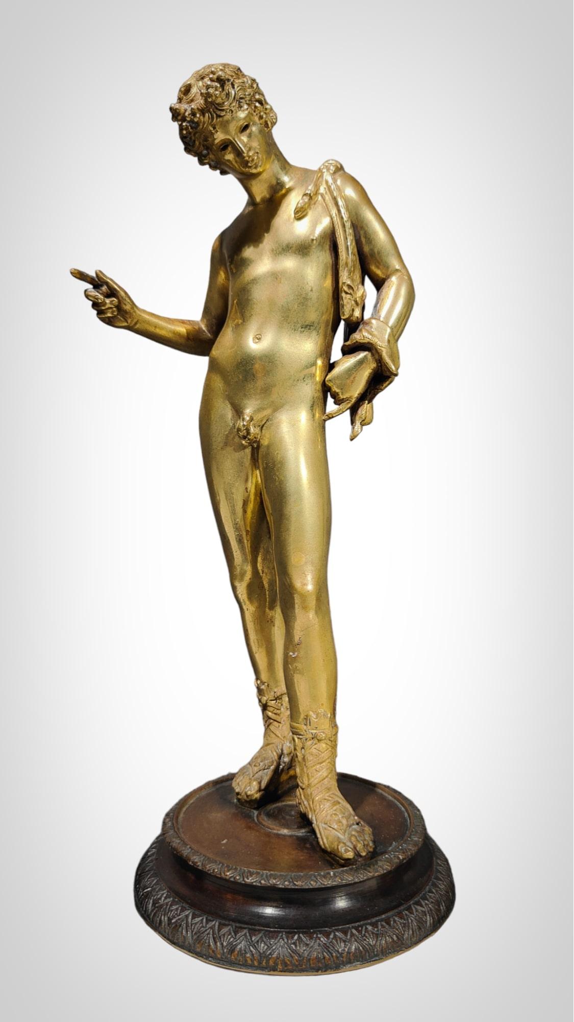 Early 19th Century Grand Tour, 19th Century Narcissus Sculpture For Sale