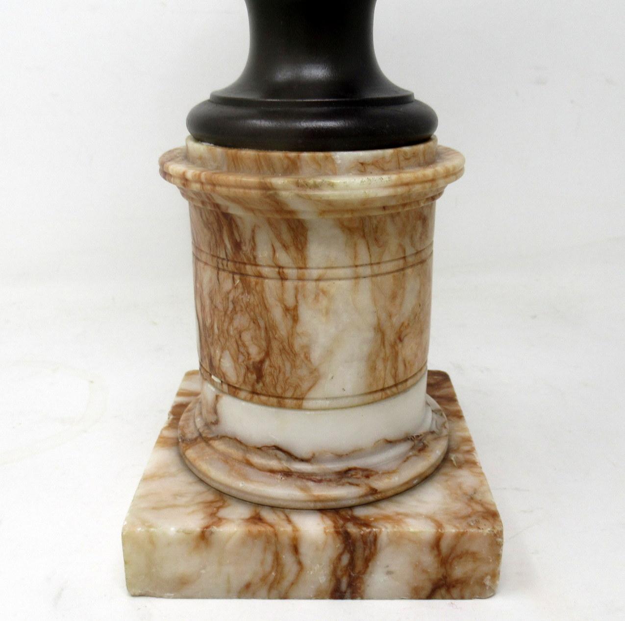 Ottone Grand Tour Benedetto Boschetti Busto maschile in bronzo di Aiace Eroe mitologico greco in vendita