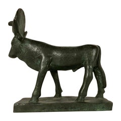 Grand Tour Bronze Ancient Egyptian Style Apis Bull