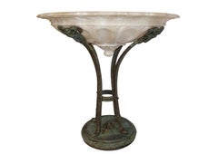 Grand Tour Bronze and Alabaster Tazza, Italian, Late 19th Century