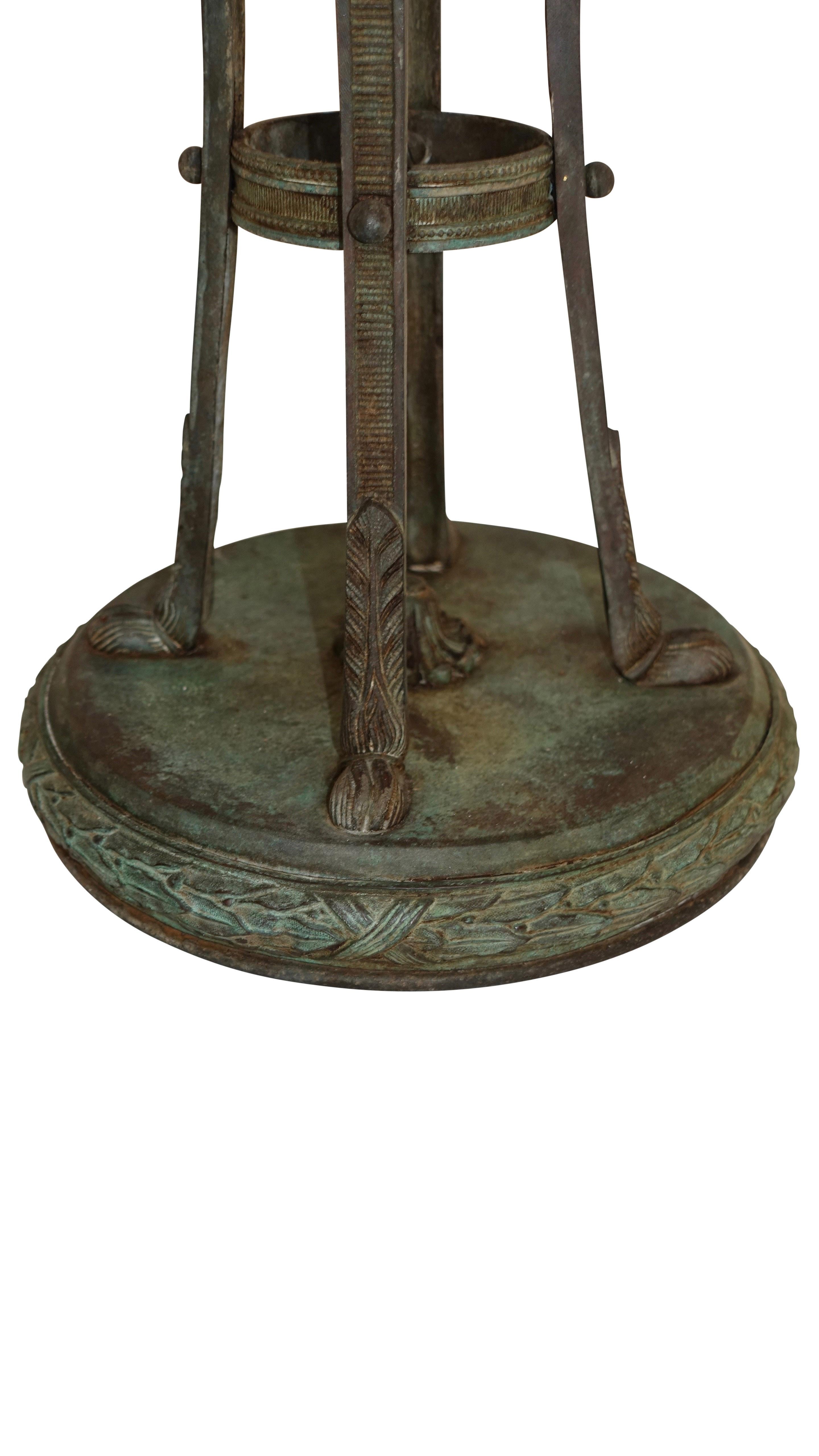 Grand Tour Bronze and Alabaster Tazza, Italian, Late 19th Century For Sale 2