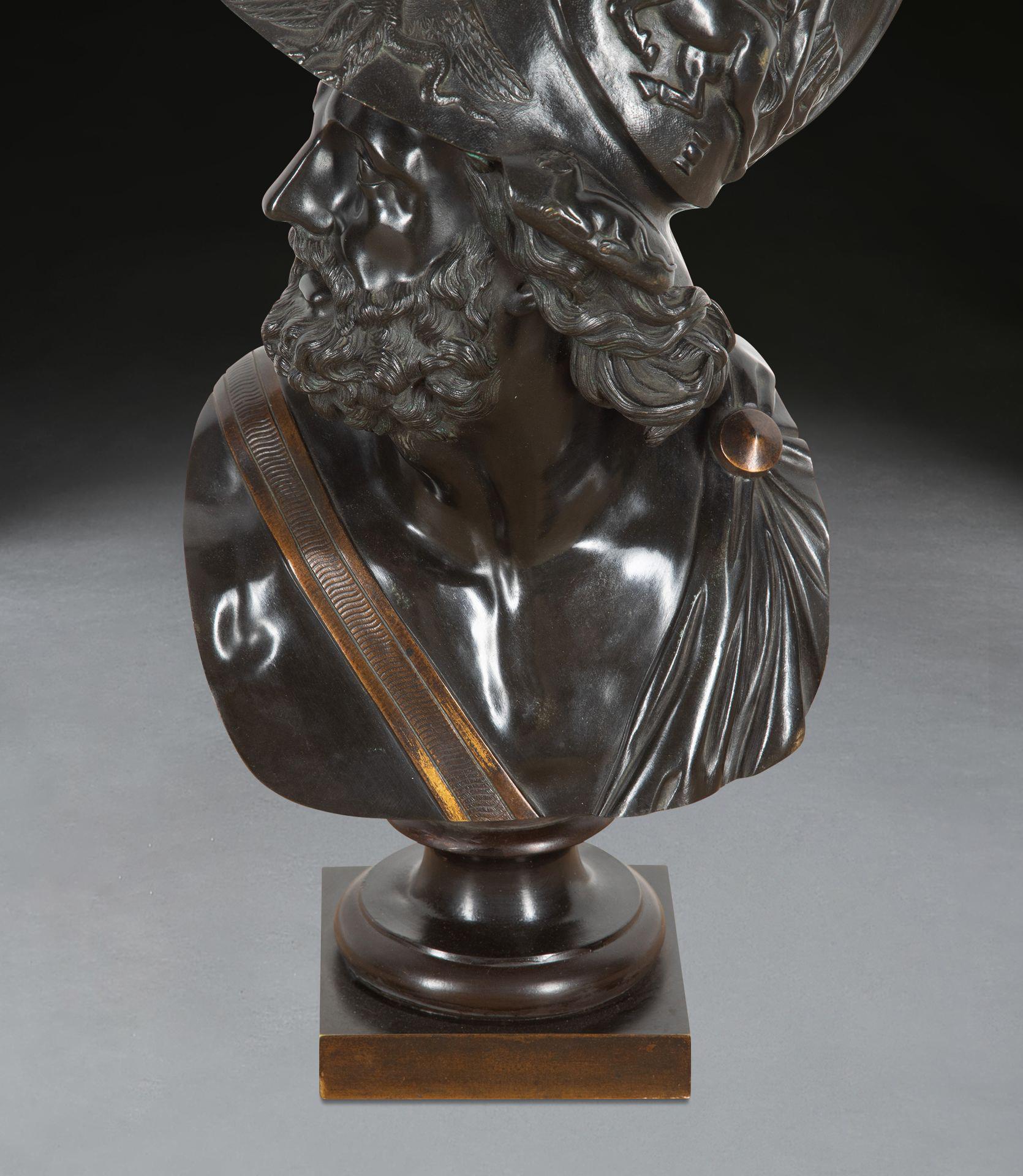Grand Tour Bronze Bust of Ajax 1